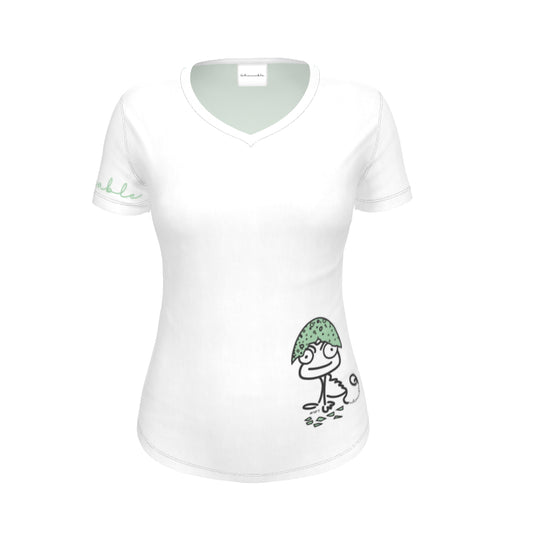 T-shirt femme collection NFT Untraceable « Birth of the chameleon »
