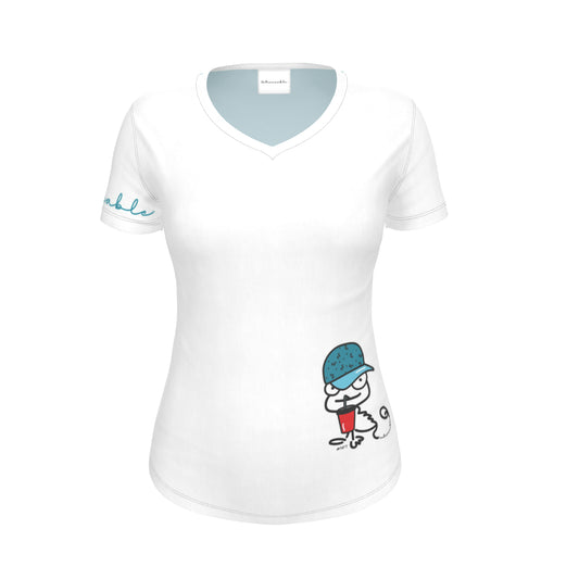 T-shirt femme collection NFT Untraceable « Chilled out »